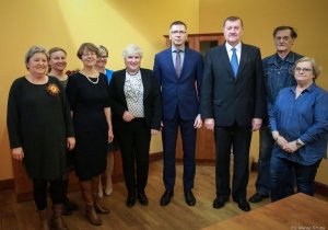 Rada Fundacji i p.o. Komendanta Głównego Policji mł.insp. Andrzej Szymczyk