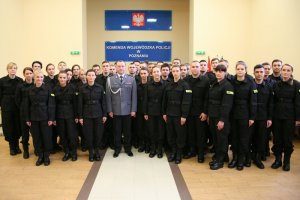 Ślubowanie nowo przyjętych policjantów KWP w Poznaniu #6