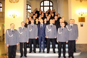 Ślubowanie nowo przyjętych policjantów KWP w Szczecinie #6
