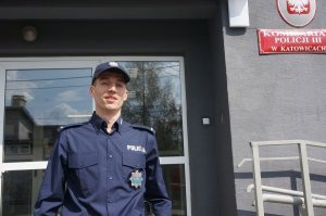 policjant z KWP Katowice walczy o udział w Igrzyskach
