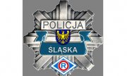 Logo ruchu drogowego śląskiej Policji