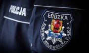 Naszywka na mundurze: Łodzka KOmenda Wojewódzka Policji