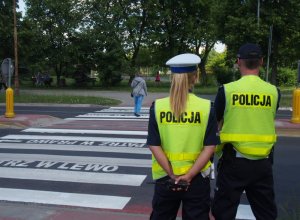 Zielonogórscy policjanci inicjatorami napisów na przejściach #3