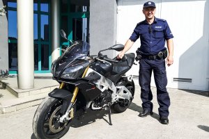 Dzielnicowy odzyskał motocykl warty 50 tys. złotych