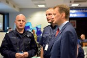 Międzyresortowe spotkanie w sztabie Komendy Wojewódzkiej Policji w Krakowie