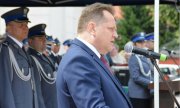 Święto Policji w Kolnie - prelekcja Sekretarza Stanu w MSWiA