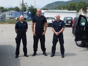 Komendant-Rektor WSPol odwiedził JSPP w Kosowie