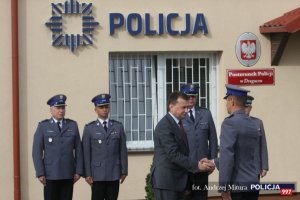 Pierwsze odtworzone posterunki w Dragaczu i Bukowcu otwarte