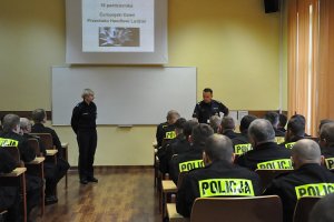 Wykłady dla słuchaczy Szkoły Policji w Słupsku.