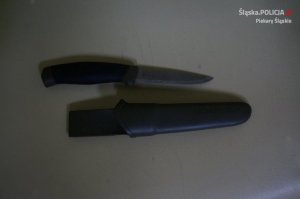 zabezpieczony nóż