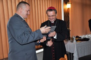 Spotkanie kapelanów z kierownictwem KWP w Gorzowie Wlkp.