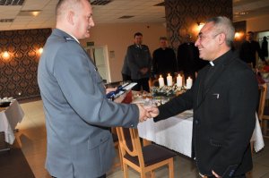 Spotkanie kapelanów z kierownictwem KWP w Gorzowie Wlkp.