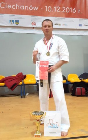 I miejsce sierż. Mateusza Koczmary w Pucharze Polski Karate Kyokushin
