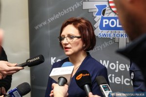 Odprawa roczna w KWP w Kielcach