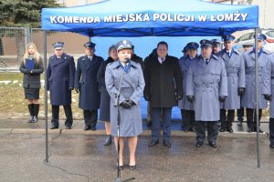 uroczystość otwarcia Posterunku Policji w Piątnicy