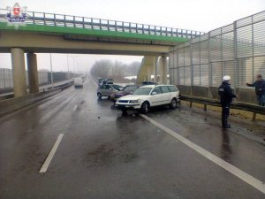 Świdnik: Zderzenie 12 aut na trasie S-12
