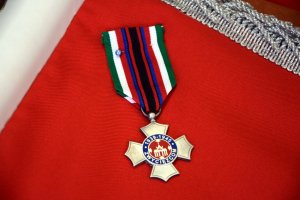 Elbląska komenda uhonorowana Kombatanckim Krzyżem Zwycięstwa