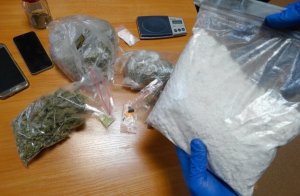 Węgrowscy kryminalni zabezpieczyli ponad kilogram narkotyków