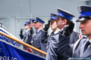Uroczyste ślubowanie nowych policjantów w Kielcach