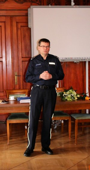 Komendant KWP Szczecin dziękuje policjantom za wyniki w słuzbie
