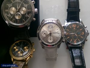 zabezpieczone luksusowe zegarki