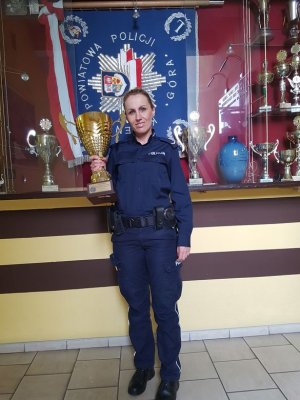 Złoto dla górowskiej policjantki w Mistrzostwach Polski Policjantów w kolarstwie szosowym