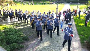 Orkiestra Reprezentacyjna Policji na Święcie Narodowym Norwegów
