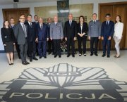 Wizyta Zwierzchnika Policji Państwowej, Dyrektora Generalnego Bezpieczeństwa Publicznego Ministerstwa Spraw Wewnętrznych Republiki Włoskiej w KGP