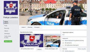Policja lubelska na facebooku