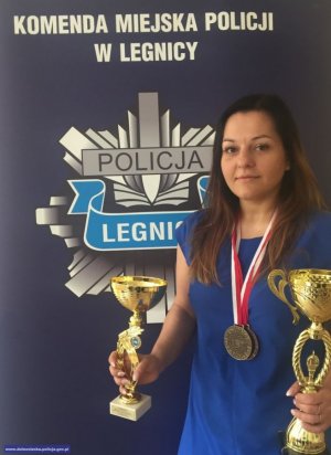 Złoty medal dla legnickiej policjantki w XXX Mistrzostwach Polski Seniorów i Młodzieżowców w Taekwondo
