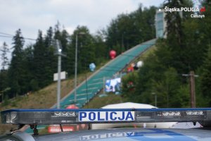 Policyjne zabezpieczenie Pucharu Świata w skokach narciarskich w Wiśle