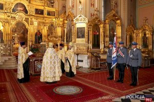 Nabożeństwo dziękczynne w intencji funkcjonariuszy i pracowników Policji w Katedrze Prawosławnej św. Marii Magdaleny w Warszawie