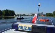 Czujni policjanci na Jeziorze Zegrzyńskim