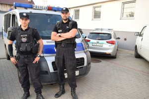 policjanci z Gryfic