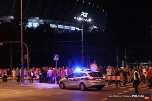 Stołeczni policjanci zabezpieczali Lotto Eurovolley Poland 2017