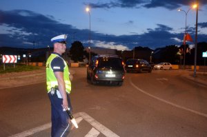 Policjanci zabezpieczają Lotto Eurovolley Poland 2017