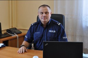 podinsp. Robert Zabuski, I Zastępca Komendanta Powiatowego Policji w Bartoszycach