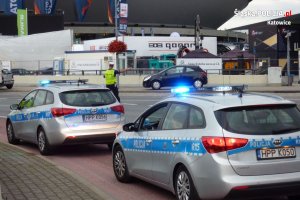 Katowiccy policjanci zabezpieczali imprezę Lotto Eurovolley Poland 2017