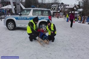 Policyjne patrole narciarskie na stokach