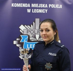 Legnicka policjantka zwyciężyła w Sylwestrowym Turnieju w Wyciskaniu Sztangi Leżąc Klasycznie