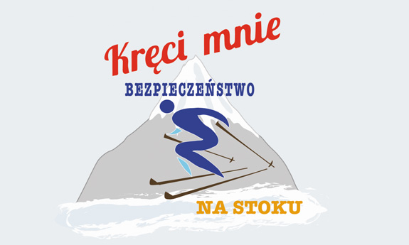 Logo akcji Kręci mnie bezpieczeństwo na stoku