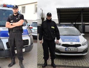 policjanci z Gryfic
