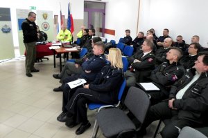 szkolenie w zakresie procedur, organizacji służby oraz wykonywania zadań w ramach wspólnych polsko - słowackich patroli na terenach przygranicznych