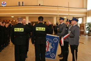 Nowi funkcjonariusze w lubelskiej Policji