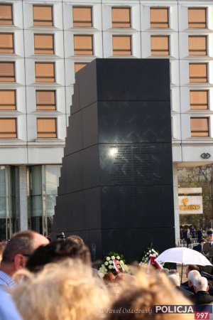 Odsłonięcie pomnika Ofiar Tragedii Smoleńskiej 2010 r.