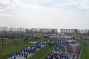 Auschwitz - Birkenau. Zabezpieczenie uroczystości pn. Marsz Żywych 2018
