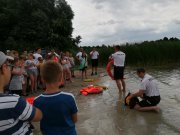 By wakacje były bezpieczne…. Spotkanie z dziećmi na plaży w Borównie