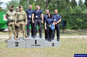Zawody strzeleckie o Puchar Komendanta Wojewódzkiego Policji w Olsztynie