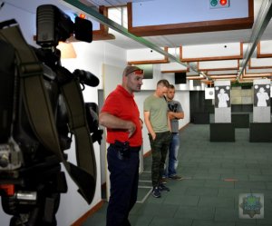 Dziennikarze rywalizowali o puchar Komendanta Wojewódzkiego Policji w Opolu