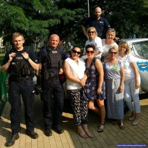 Dzieci i młodzież z wizytą w Oddziale Prewencji Policji we Wrocławiu